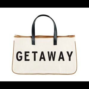 Santa Barbara brand “getaway”tote NWT. The perfect tote to hold e…